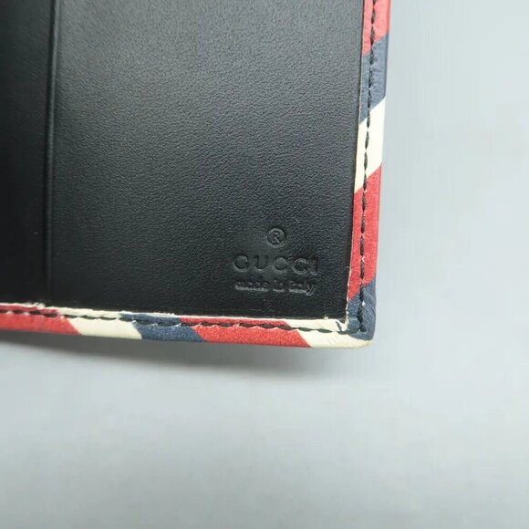 100% Authentic GUCCI Courrier Black Canvas Wallet 437-083024 - Picture 10 of 12